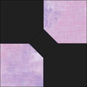 Bow Tie quilt block www.dlstewart.com
